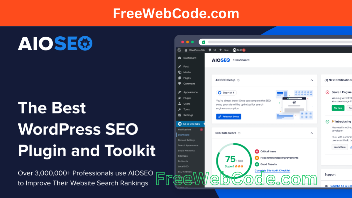 All In One Seo Pro & Toolkit v4.4.4 + Addons