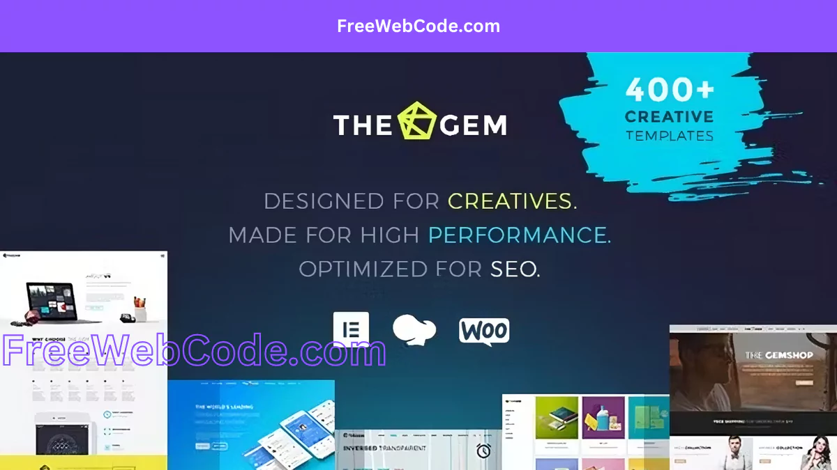 FreeWebCode.com - TheGem Theme WordPress Free Download