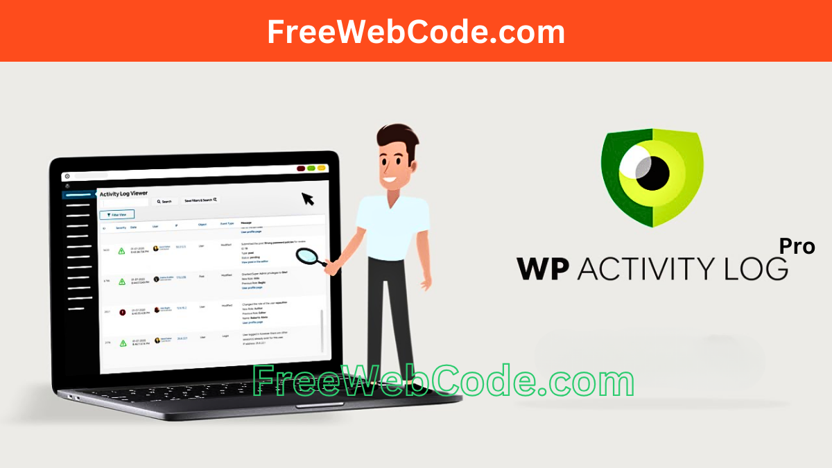 WP Activity Log Pro Plugin Free Download